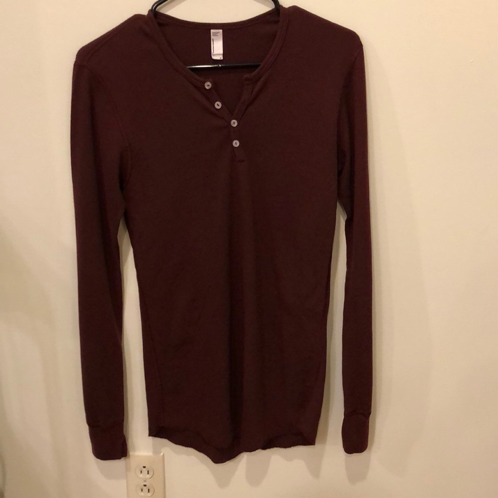 American apparel Henley